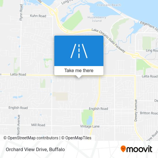 Mapa de Orchard View Drive