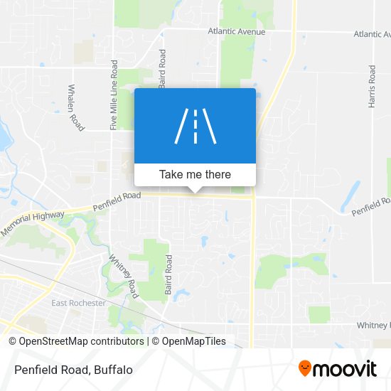 Mapa de Penfield Road