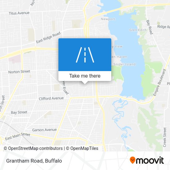 Mapa de Grantham Road