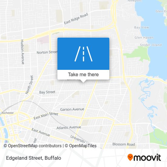 Mapa de Edgeland Street