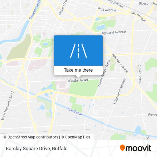 Mapa de Barclay Square Drive