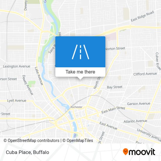 Mapa de Cuba Place