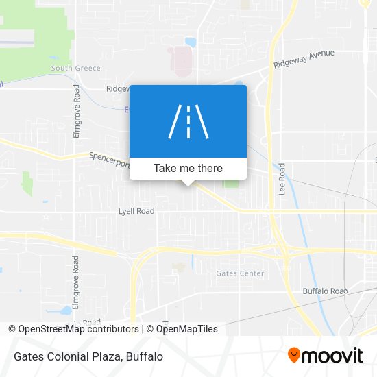 Mapa de Gates Colonial Plaza