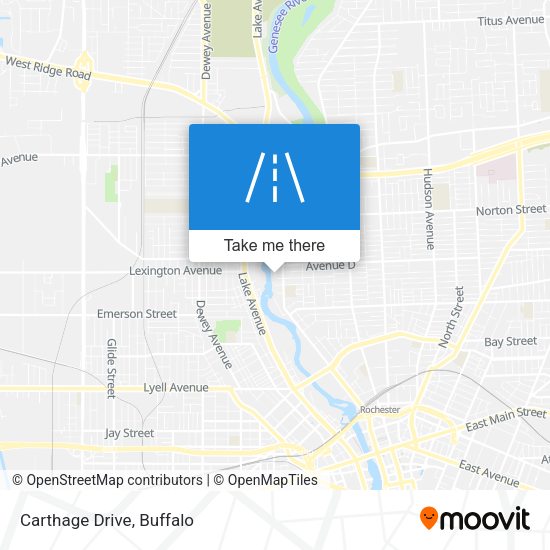 Mapa de Carthage Drive