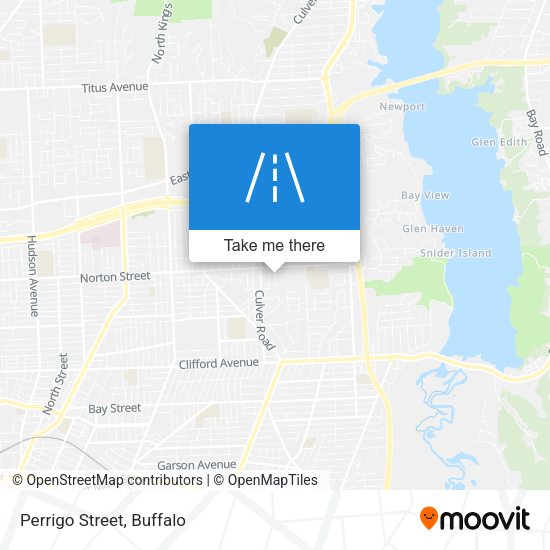 Perrigo Street map