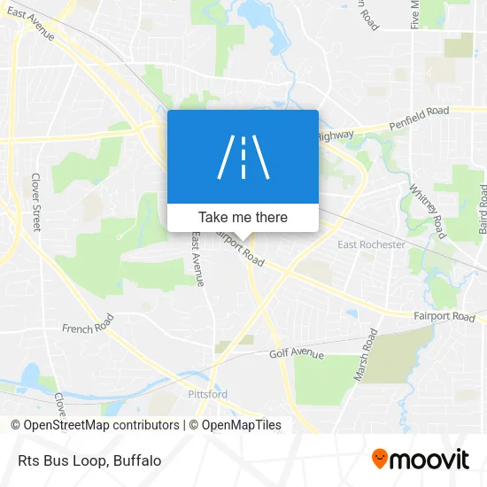 Rts Bus Loop map