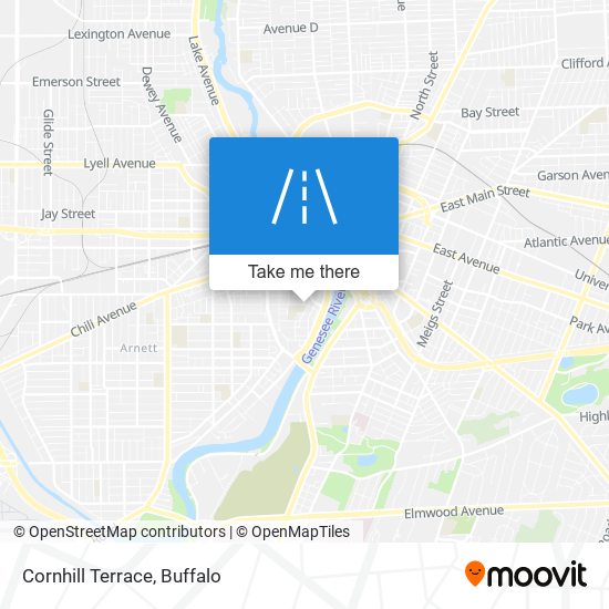 Cornhill Terrace map