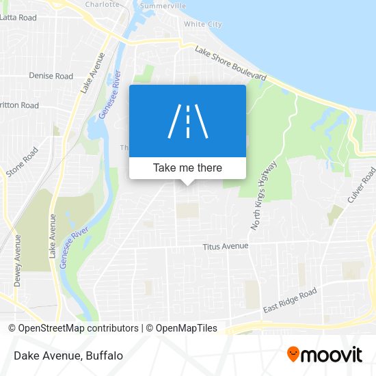 Mapa de Dake Avenue