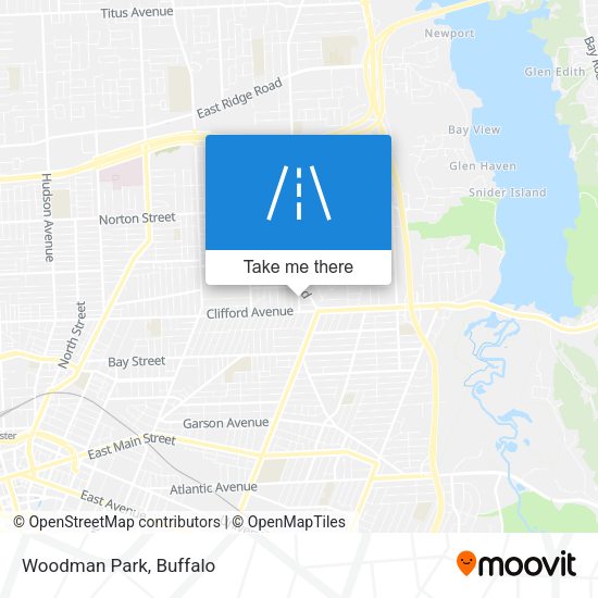 Mapa de Woodman Park