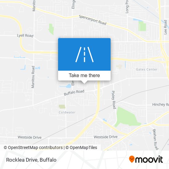 Rocklea Drive map