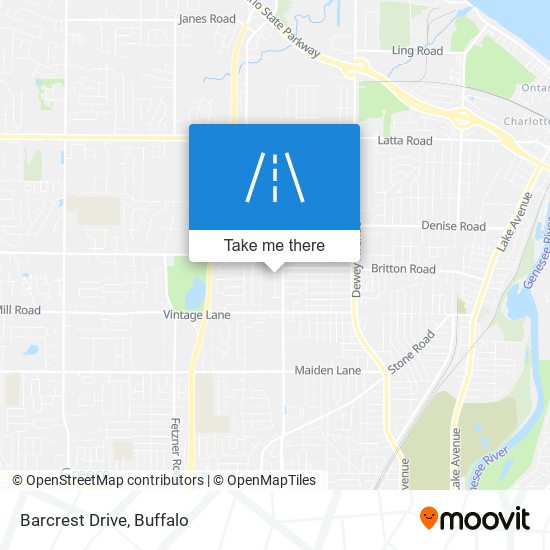 Barcrest Drive map
