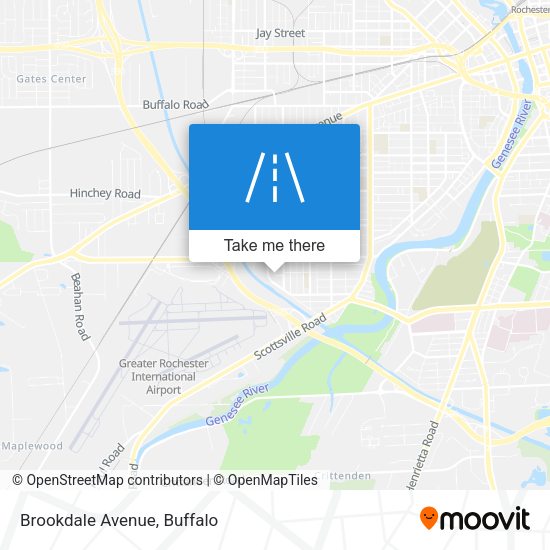 Brookdale Avenue map