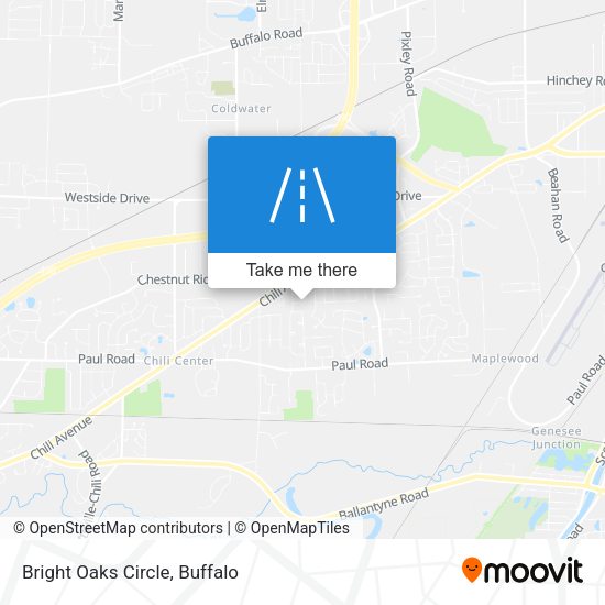 Mapa de Bright Oaks Circle