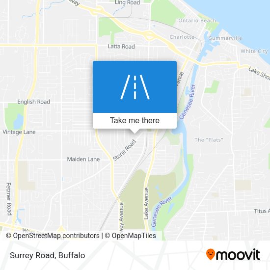 Mapa de Surrey Road