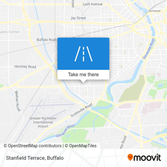 Mapa de Stanfield Terrace