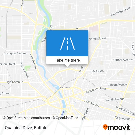 Mapa de Quamina Drive
