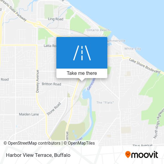 Harbor View Terrace map