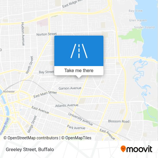 Mapa de Greeley Street