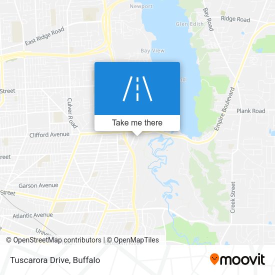 Tuscarora Drive map