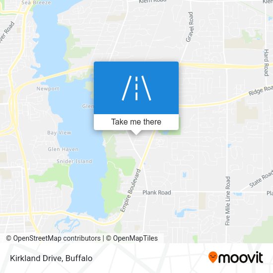 Mapa de Kirkland Drive