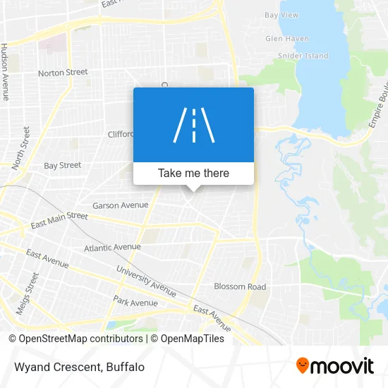 Wyand Crescent map
