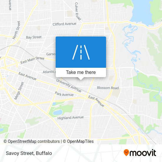 Mapa de Savoy Street