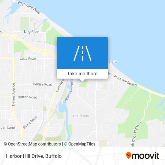 Mapa de Harbor Hill Drive