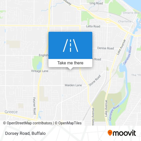 Mapa de Dorsey Road
