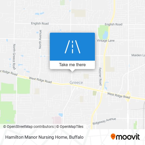 Hamilton Manor Nursing Home map