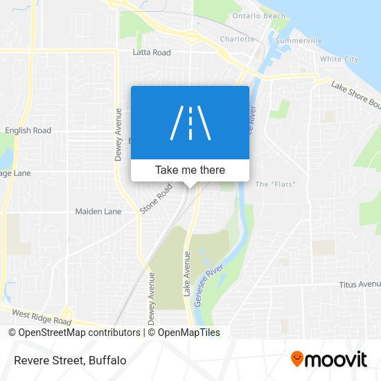 Mapa de Revere Street