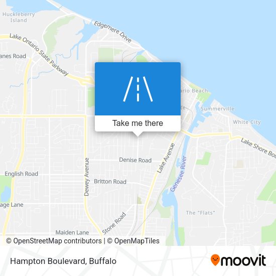 Hampton Boulevard map