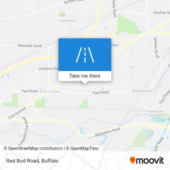 Mapa de Red Bud Road