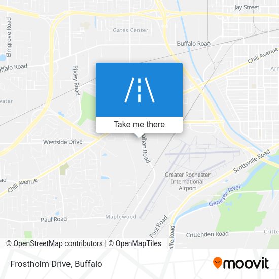 Frostholm Drive map