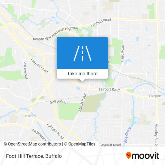 Mapa de Foot Hill Terrace