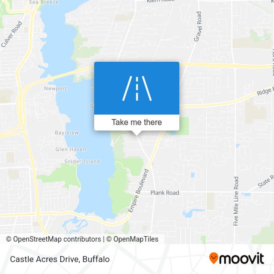 Castle Acres Drive map