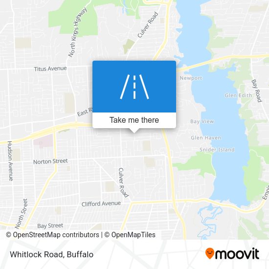 Mapa de Whitlock Road