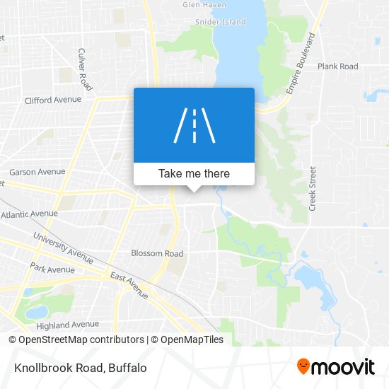 Knollbrook Road map