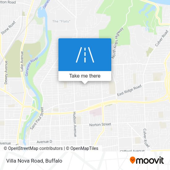 Mapa de Villa Nova Road