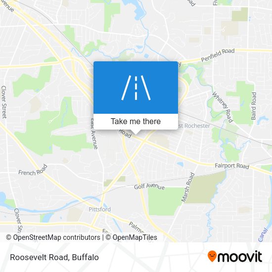 Mapa de Roosevelt Road