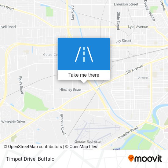Mapa de Timpat Drive