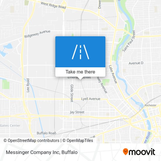 Mapa de Messinger Company Inc
