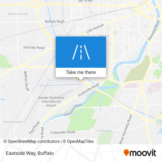Mapa de Eastside Way