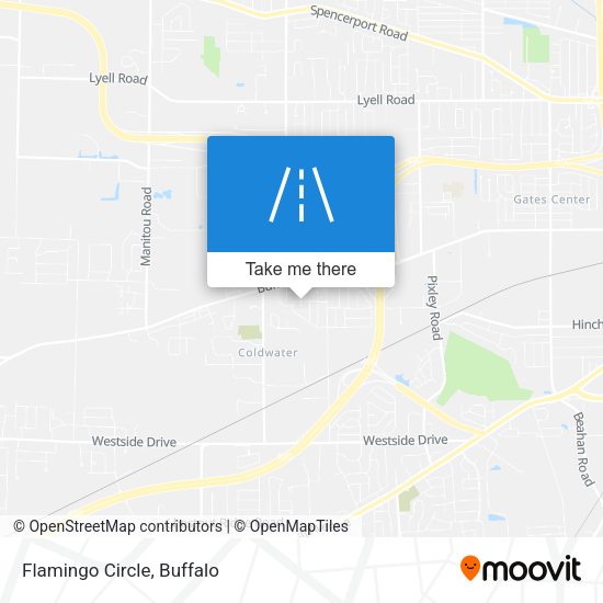 Mapa de Flamingo Circle