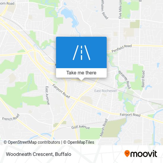 Mapa de Woodneath Crescent