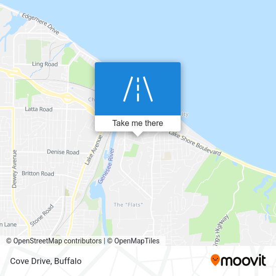 Mapa de Cove Drive