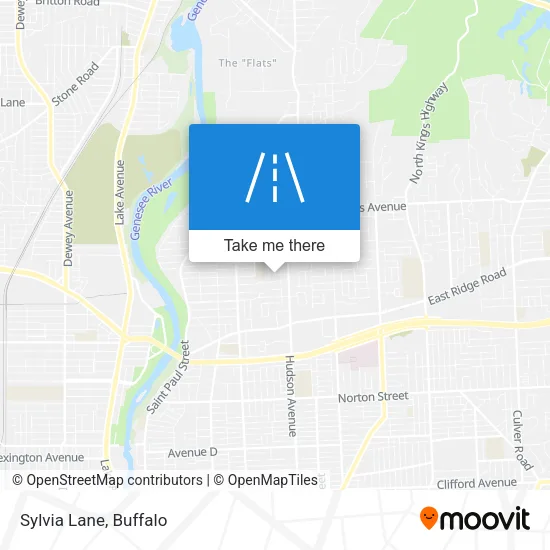 Sylvia Lane map