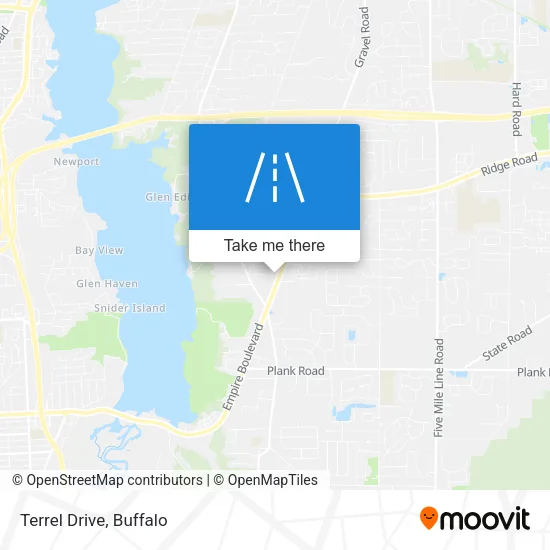 Terrel Drive map