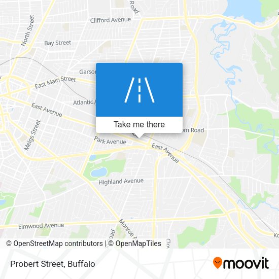 Mapa de Probert Street