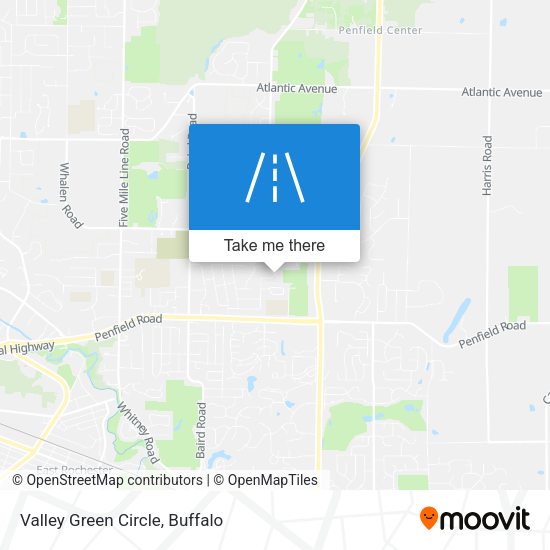 Mapa de Valley Green Circle