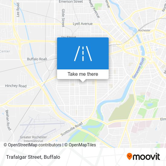 Mapa de Trafalgar Street